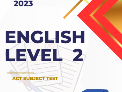 English level 2 ACT Subject